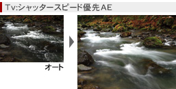 Tv�Gシャッタースピード�u��AE