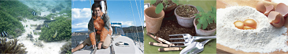 All-Purpose Waterproof, Dustproof Construction for up to Two Hours of Underwater Shooting