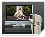 The Xacti C6 achieves the world’s first 60 fps TV output.