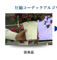 圧�Yコーデックアルゴリズムの�̾A��イメージ�G従来�~